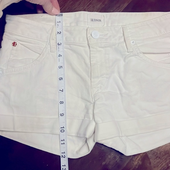 Hudson Jeans white Jean Shorts - Picture 5 of 5